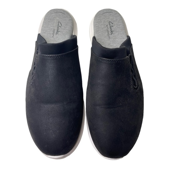 Cloudsteppers By Clarks Nova Ease Women’s Black Mule Sneakers - Picture 9 of 9